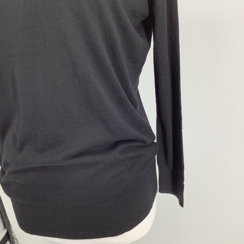 Splendid Women's Canarise Cut Out Shoulder Sweater Black SZ L Large New TOP - Picture 6 of 11